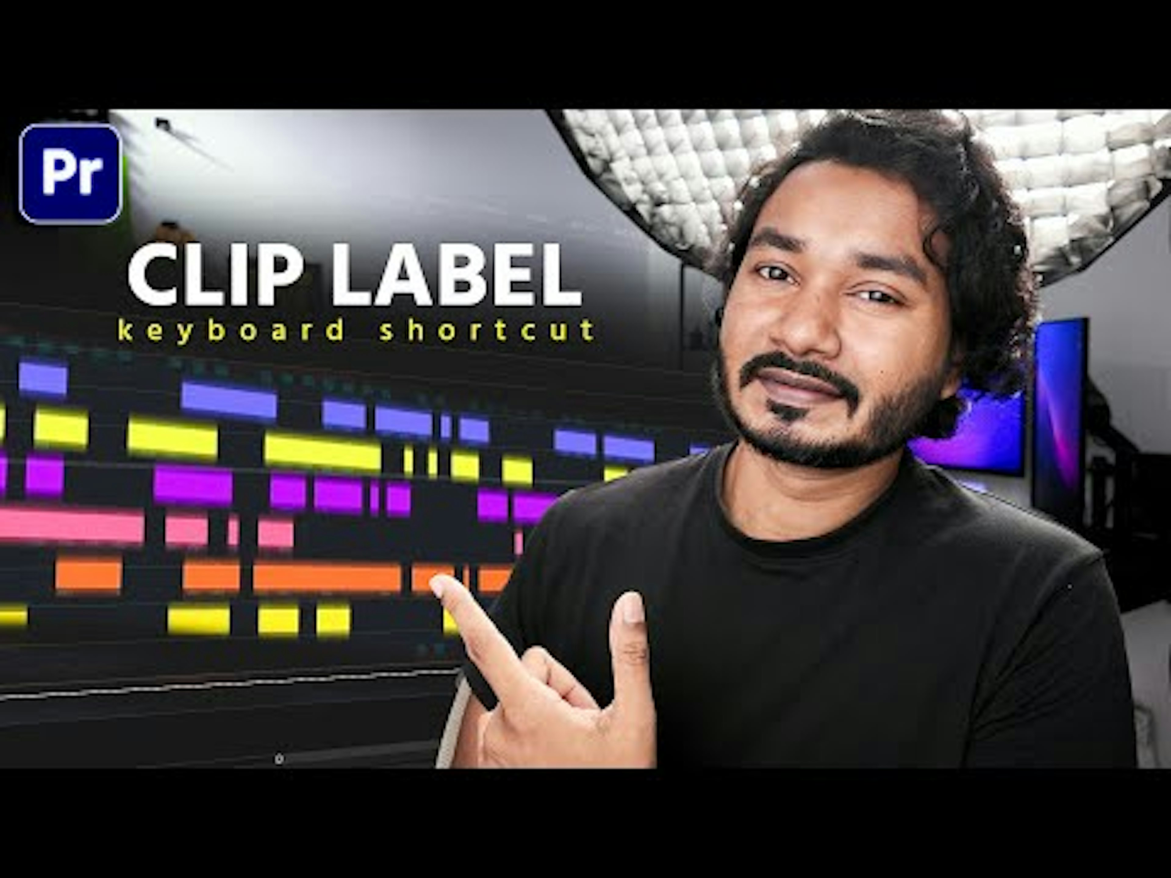 Set Clip Lebel Using Keyboard Shortcuts in Premiere Pro