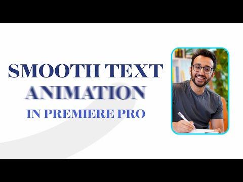 How to Create Ali Abdaal Style Smooth Text Animation